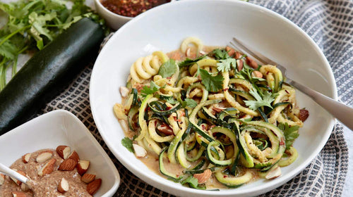 Keto Almond Ginger Zoodles