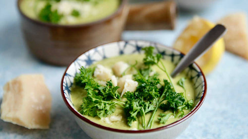 Keto Broccoli Parmesan Soup