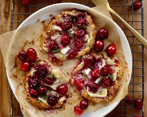 Cranberry Brie Pastry Tarts
