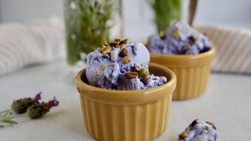 Honey Lavender Ice-Cream