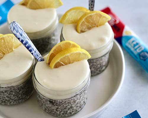 Lemon Chia Seed Pudding (RK Product)