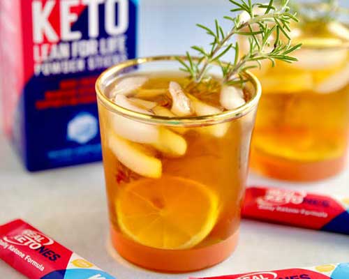 Keto-Lemon Maple Bourbon Cocktail (RK Product)