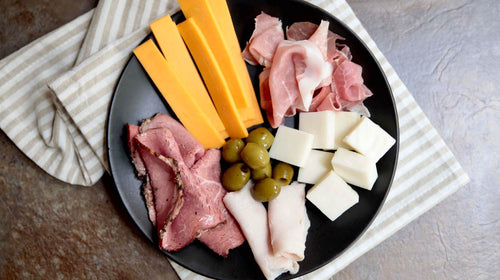 Keto Meat & Cheese Plate