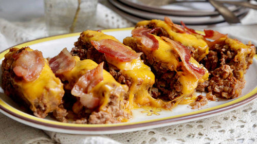 Cheese & Bacon-Topped Meatloaf