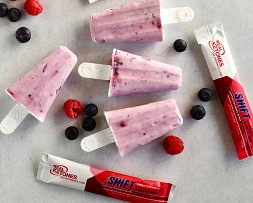 Mixed Berry Coconut Popsicles (RK Product)