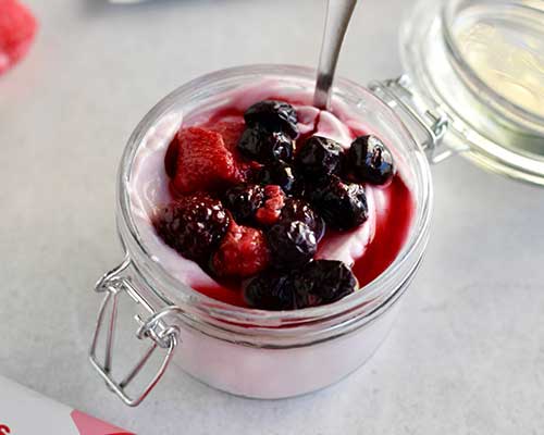 Mixed Berry Panna Cotta (RK Product)