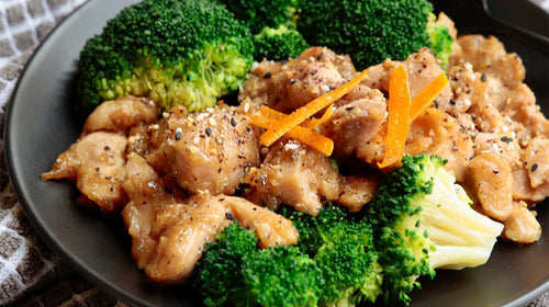 Orange Chicken & Broccoli