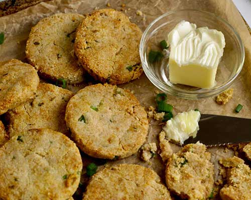 Spring Onion & Parmesan Cheese Scones