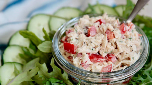 Keto Tuna Salad with Red Pepper
