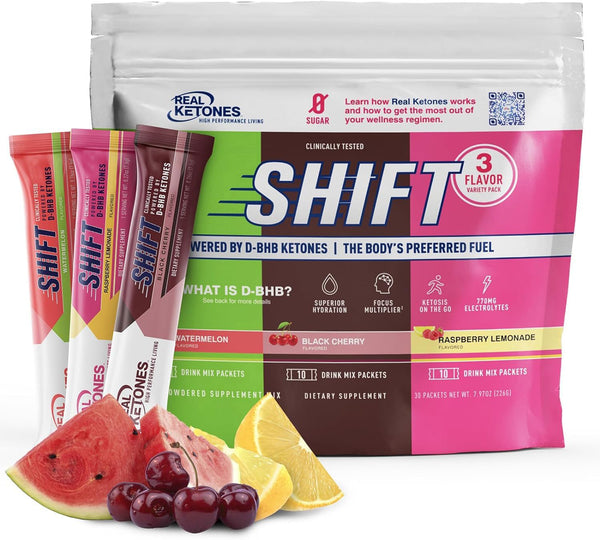  Hydration Packets, SlimFast Intermittent Fasting Electrolytes,  Energy Powder Drink Mix, Caffeine from Natural Sources- Fruit Punch (12  Count) : Health & Household